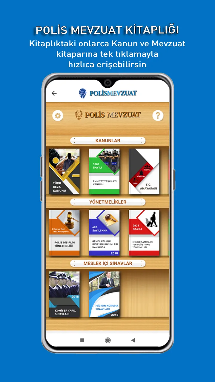 Polis Mevzuat | Indus Appstore | Screenshot