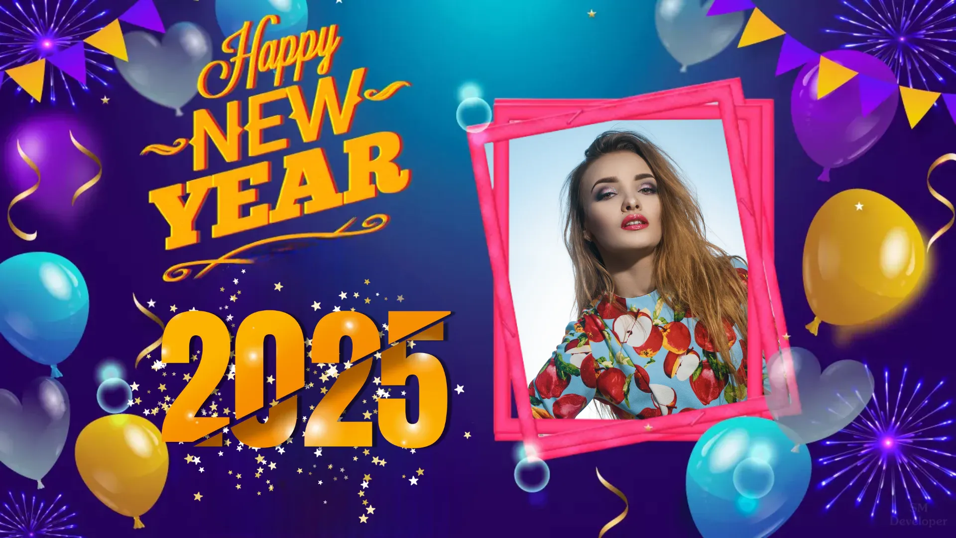 New Year Photo Frame 2025 | Indus Appstore | Screenshot