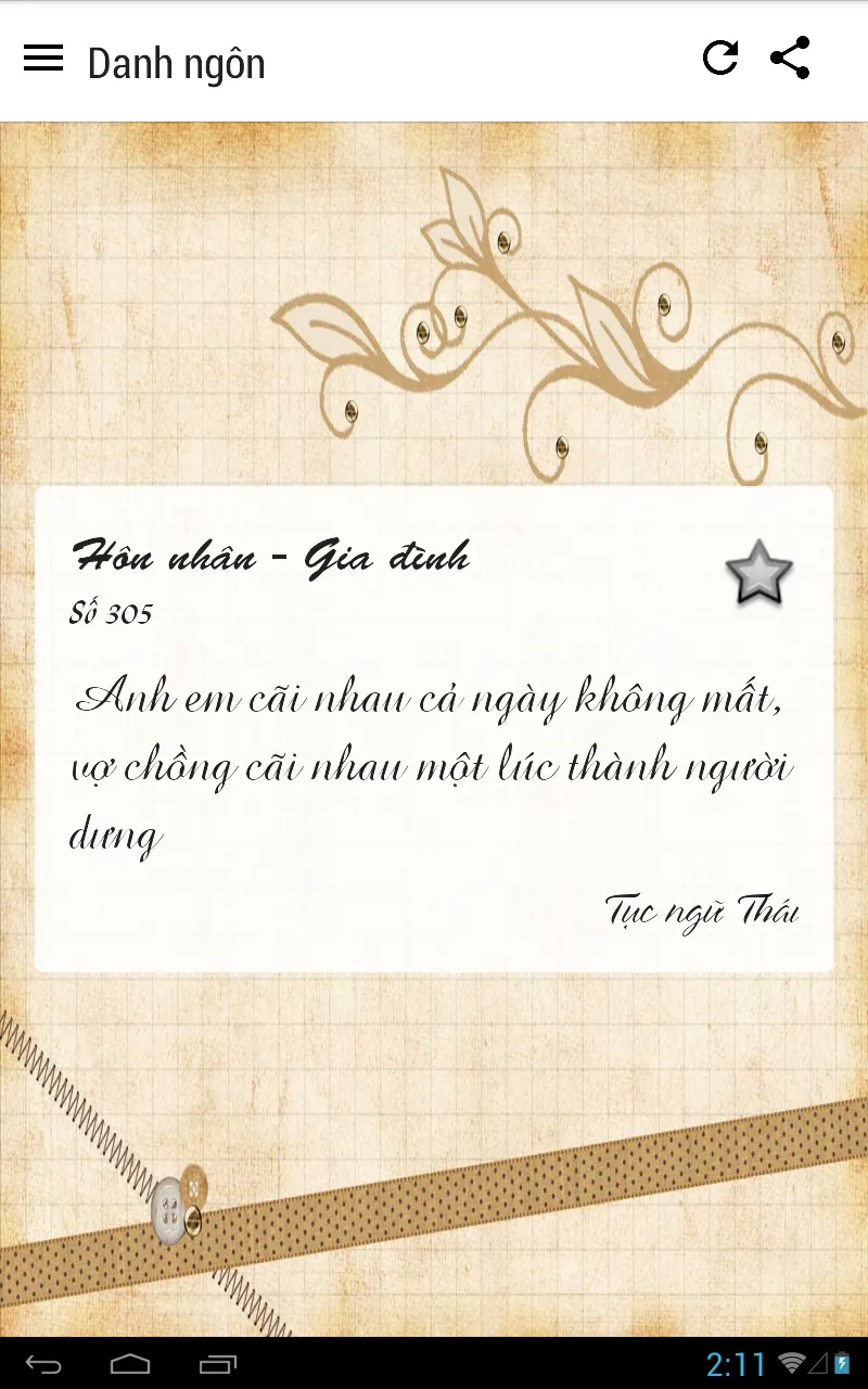 Danh ngon cuoc song tuyen tap | Indus Appstore | Screenshot