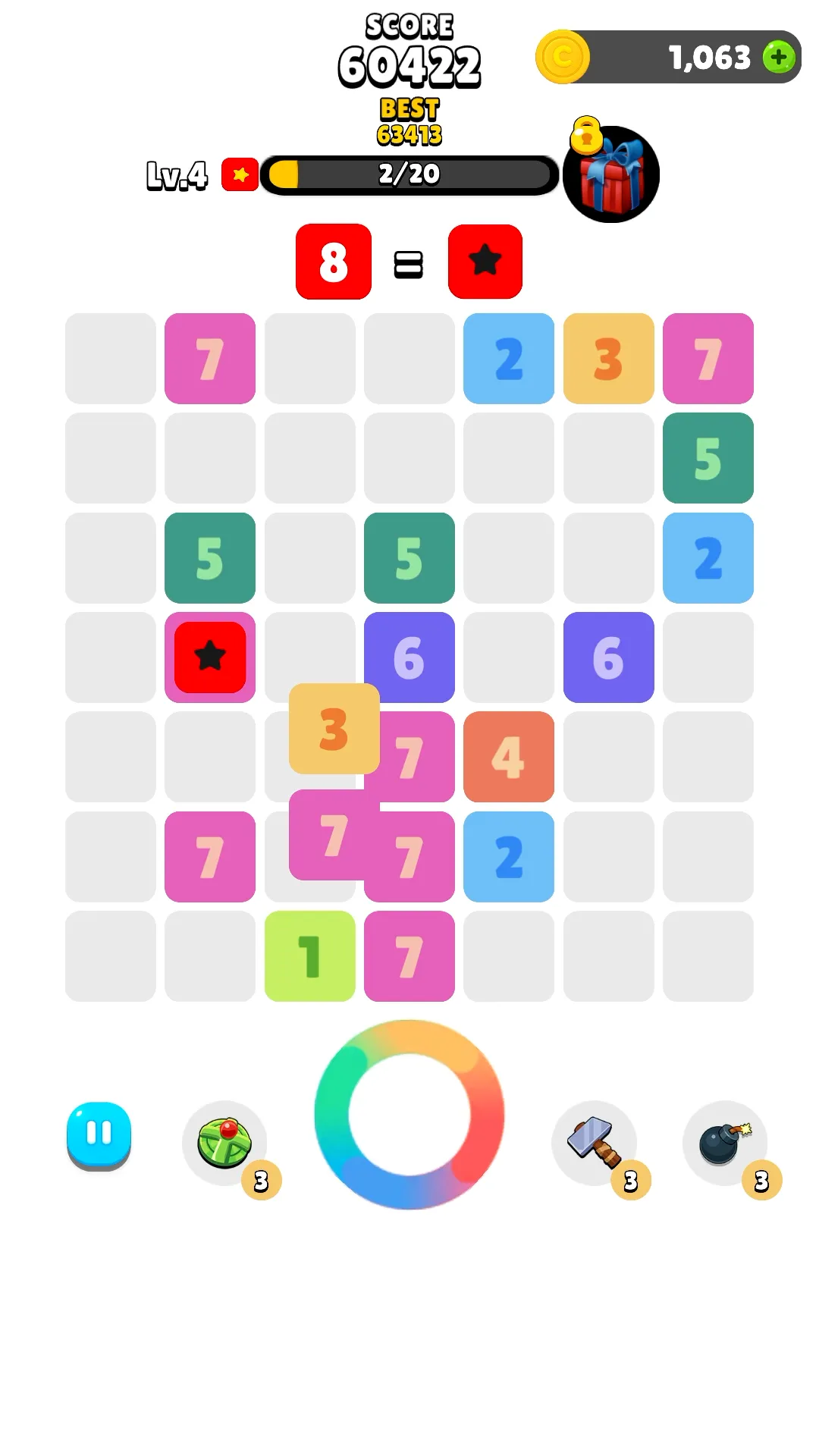 Merge Double : Number Puzzle | Indus Appstore | Screenshot