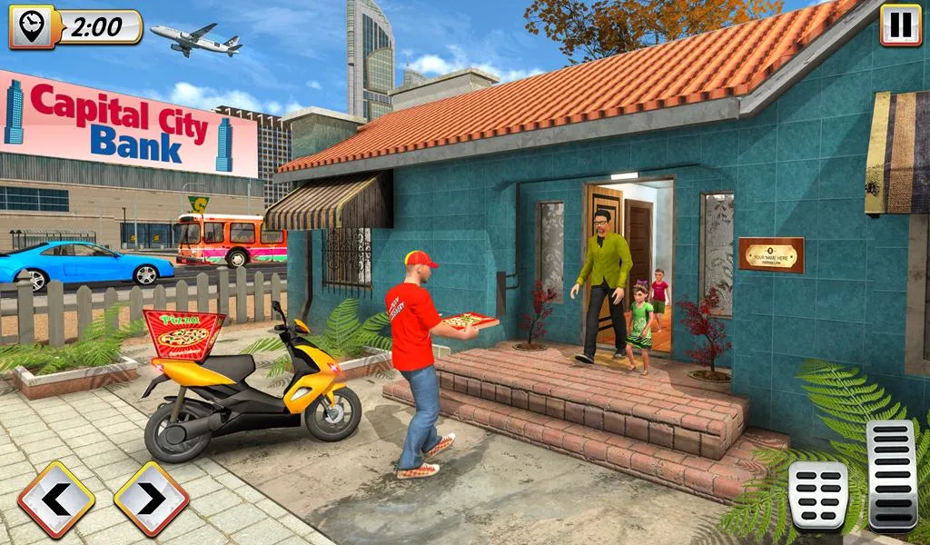 Pizza Delivery Boy Bike Games | Indus Appstore | Screenshot