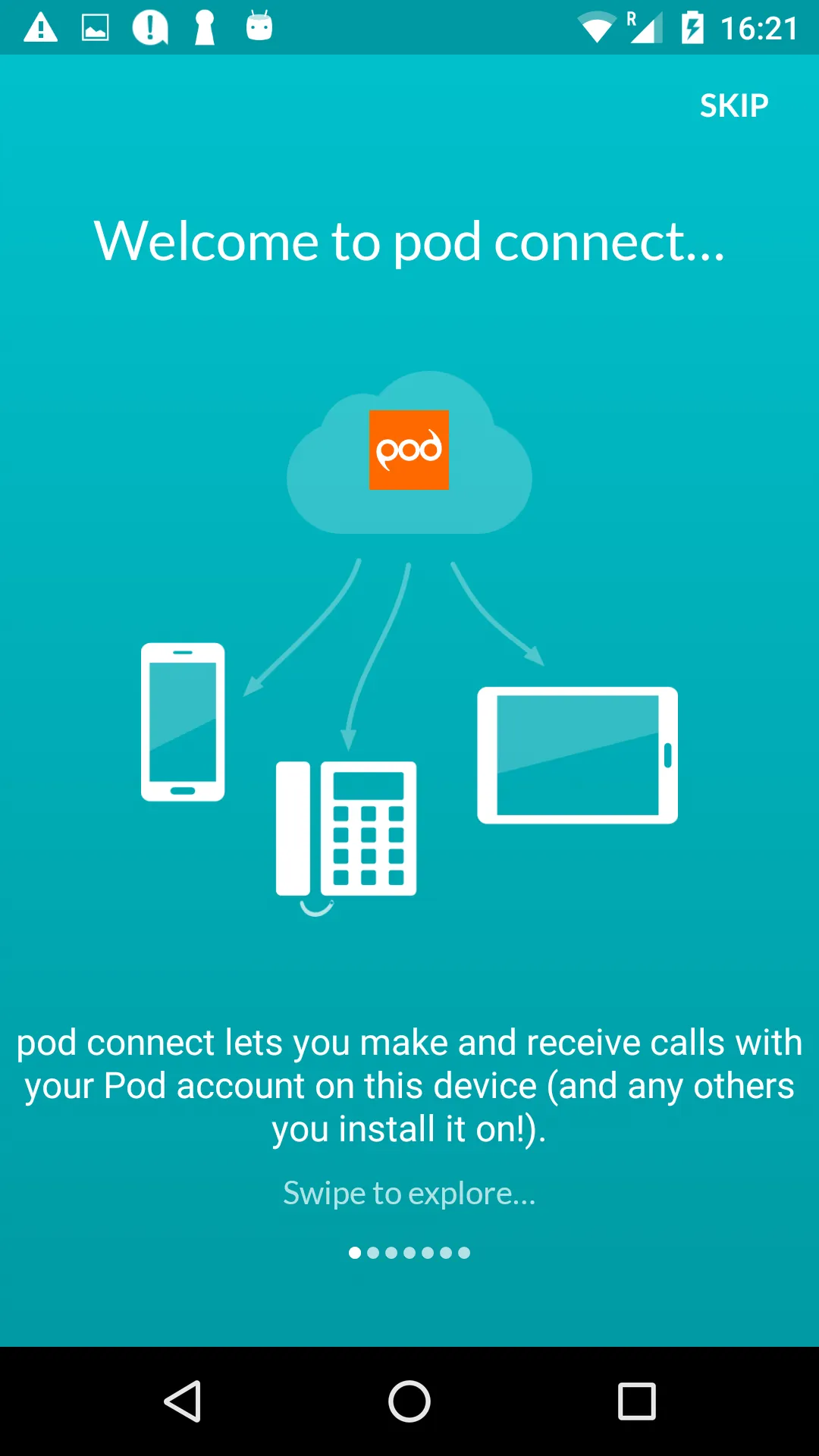 pod connect | Indus Appstore | Screenshot