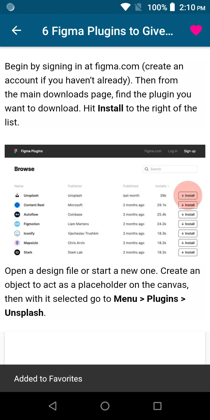 UX Design | Indus Appstore | Screenshot