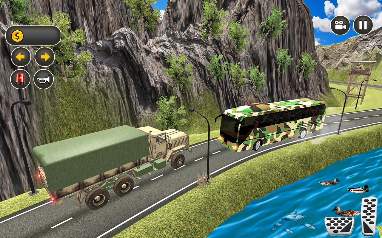 Army bus games 3d Army driving | Indus Appstore | Screenshot