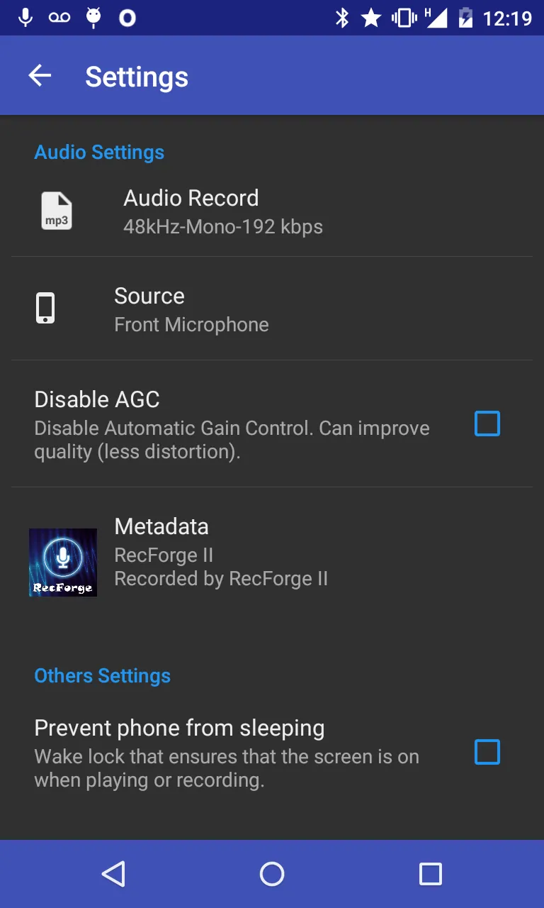 RecForge II - Audio Recorder | Indus Appstore | Screenshot