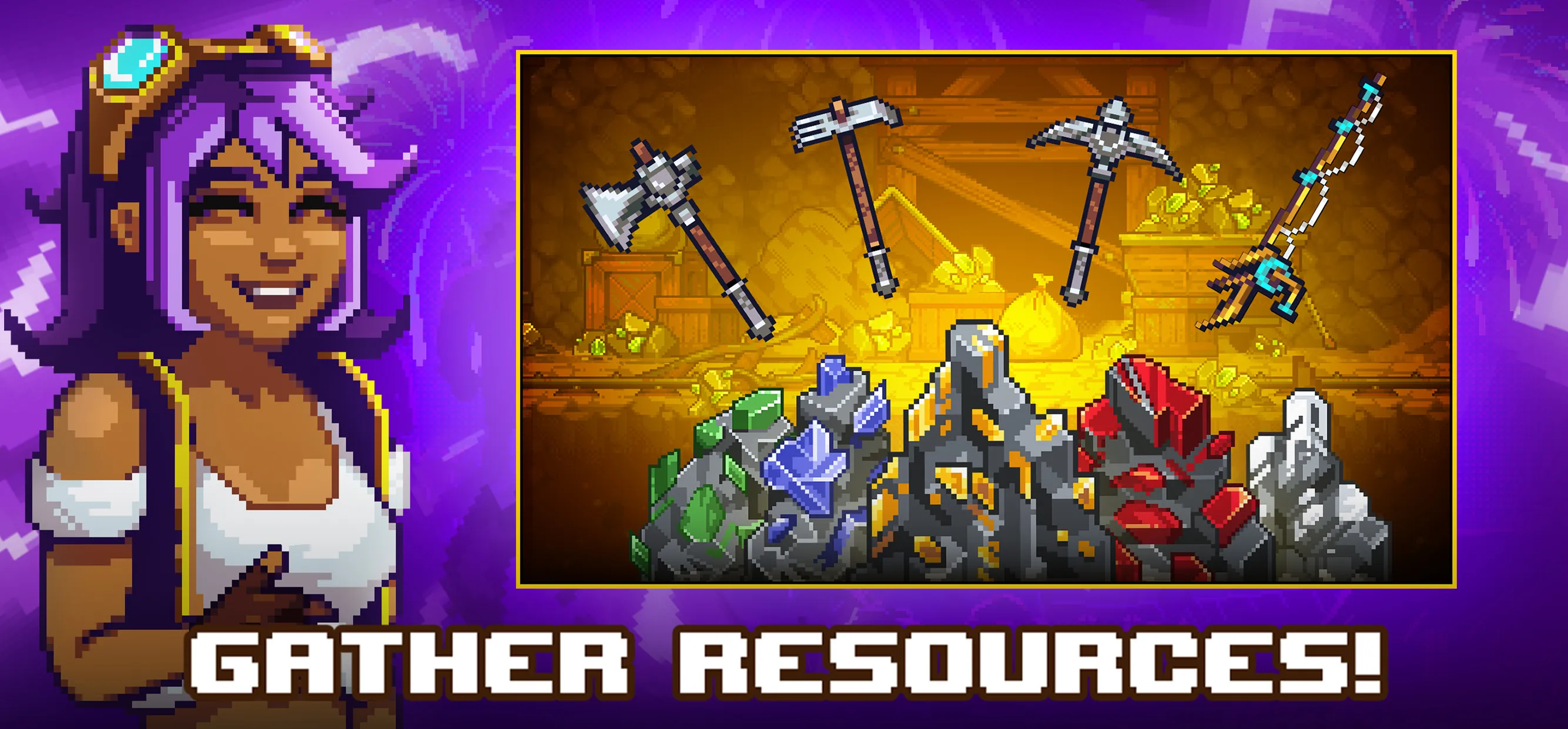 Miners Settlement: Idle RPG | Indus Appstore | Screenshot