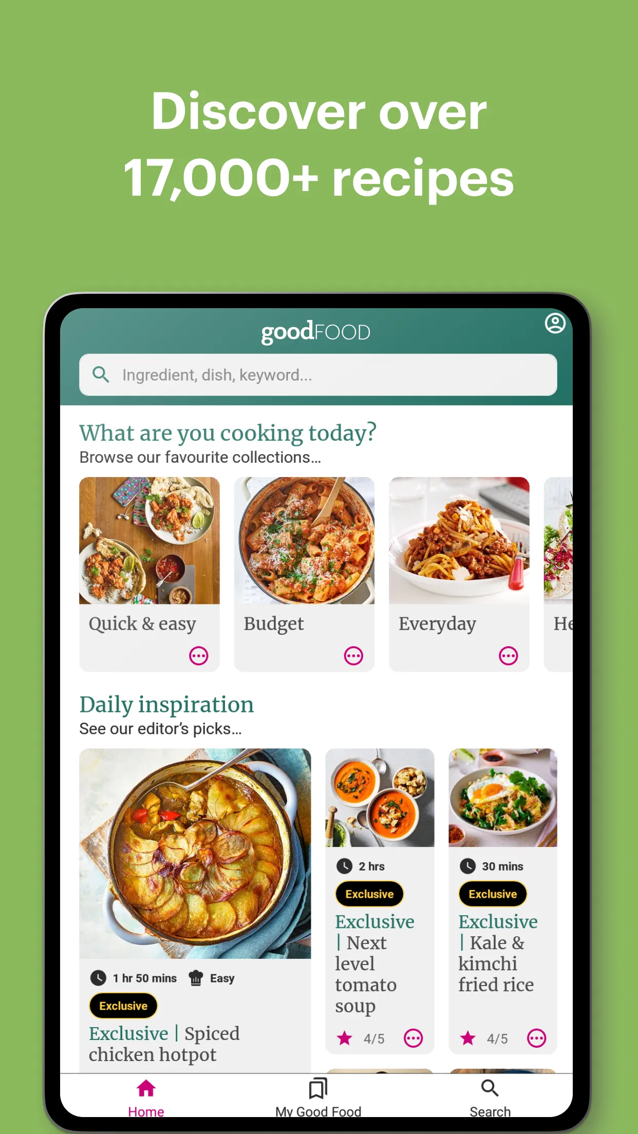 Good Food: Recipe Finder | Indus Appstore | Screenshot