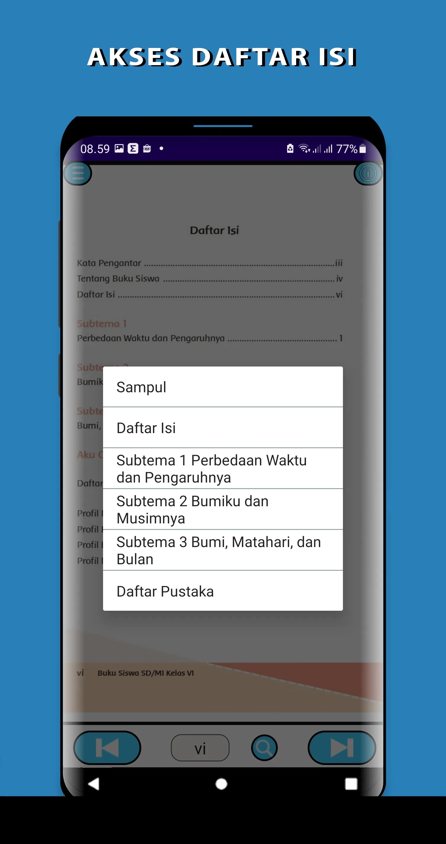 Kelas 6 Tema 8 Bumiku | Indus Appstore | Screenshot