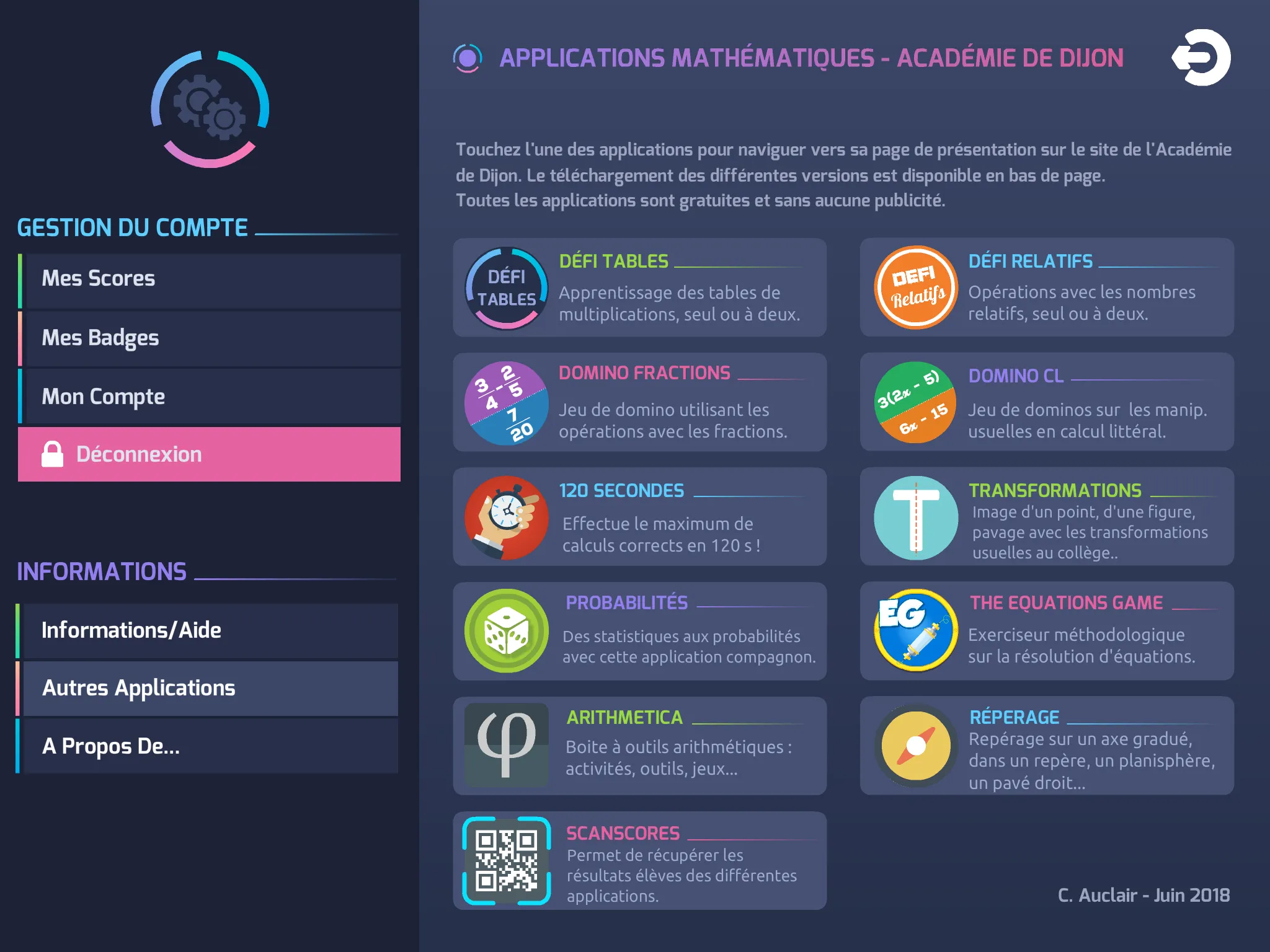 Défi Tables | Indus Appstore | Screenshot
