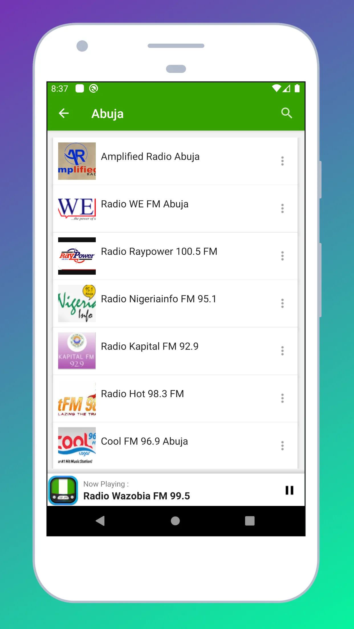 Radio Nigeria: FM Radio Online | Indus Appstore | Screenshot