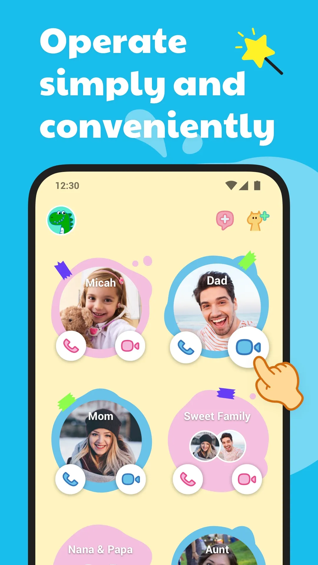 JusTalk Kids - Safe Messenger | Indus Appstore | Screenshot