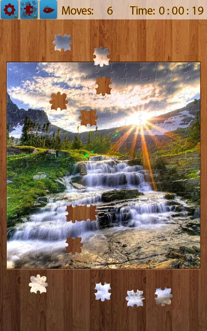 Waterfall Jigsaw Puzzles | Indus Appstore | Screenshot