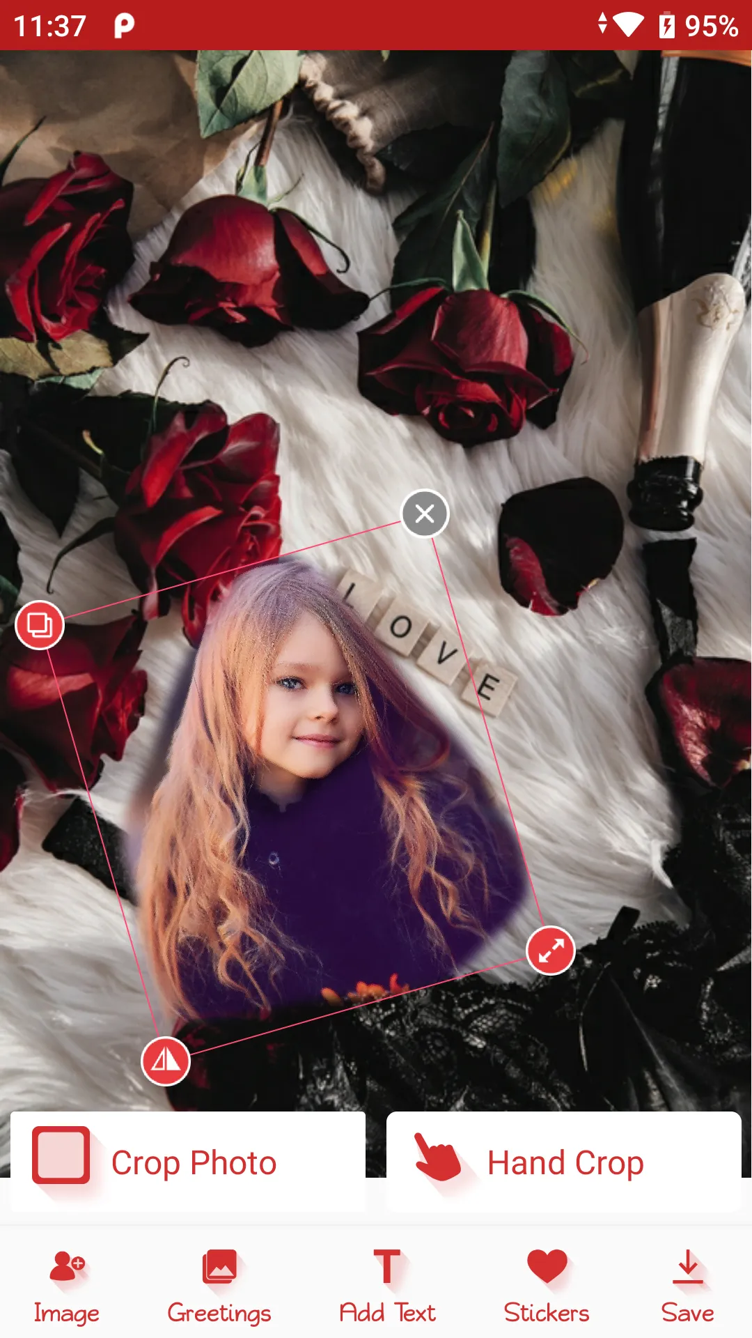 Romantic Photo Frames | Indus Appstore | Screenshot