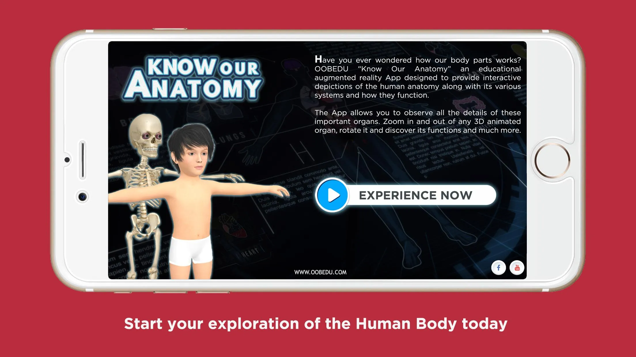 Know our Anatomy by OOBEDU | Indus Appstore | Screenshot