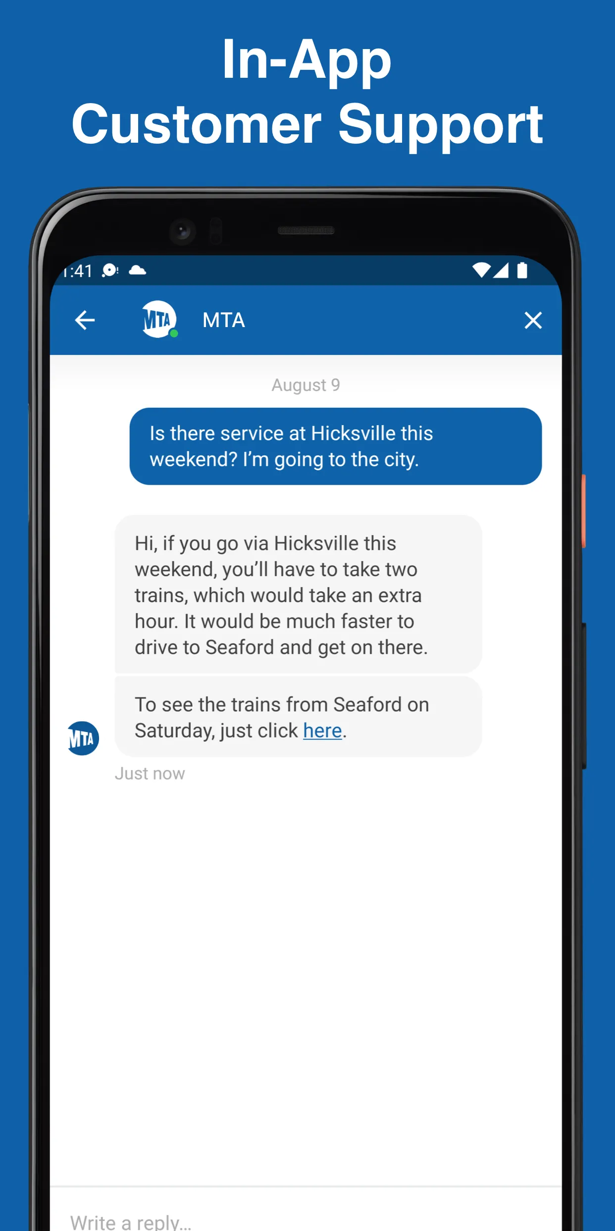 MTA TrainTime | Indus Appstore | Screenshot