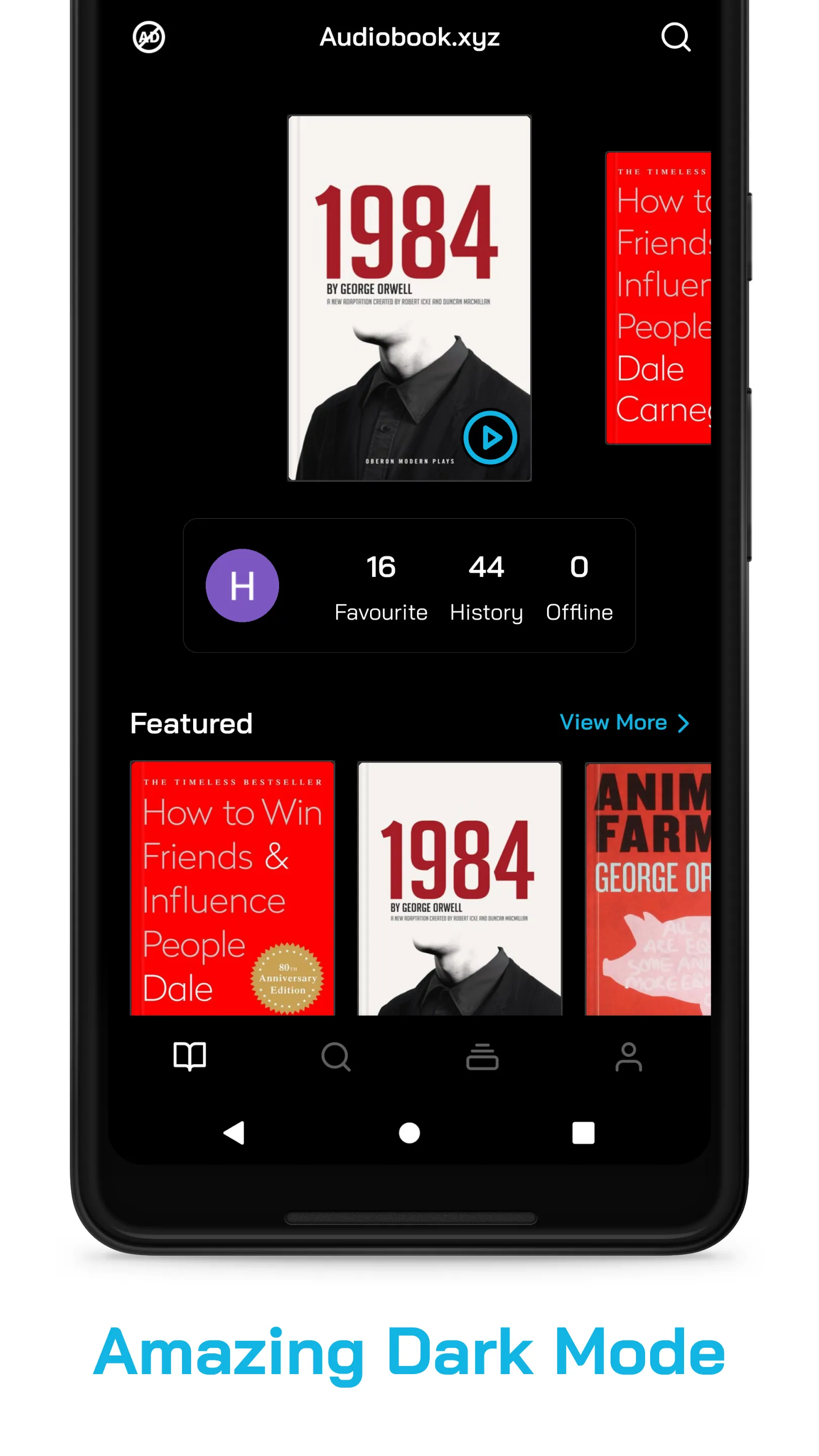 AudioAZ.com - audiobooks app | Indus Appstore | Screenshot