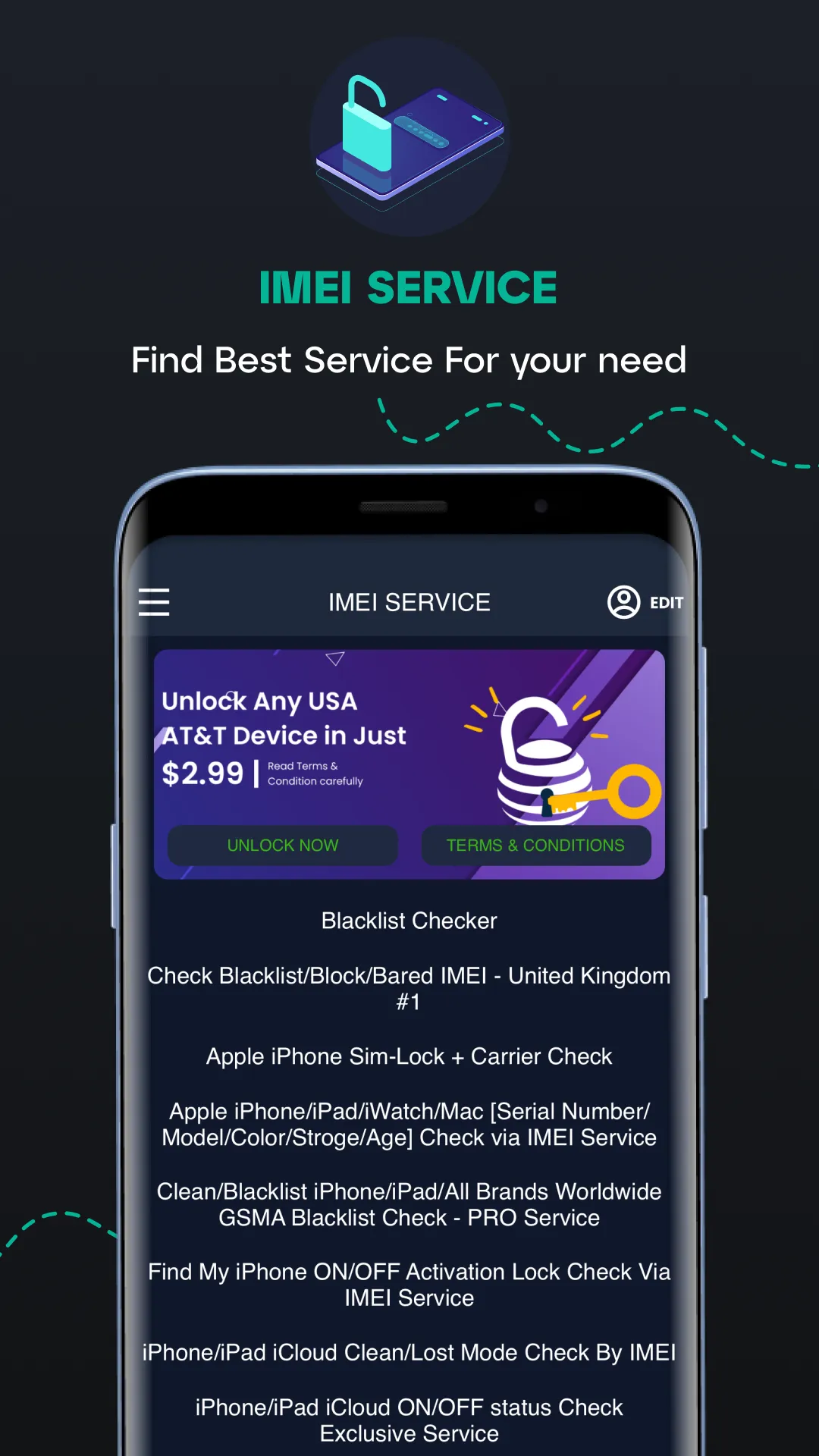 Mobile Imei Status Checker App | Indus Appstore | Screenshot