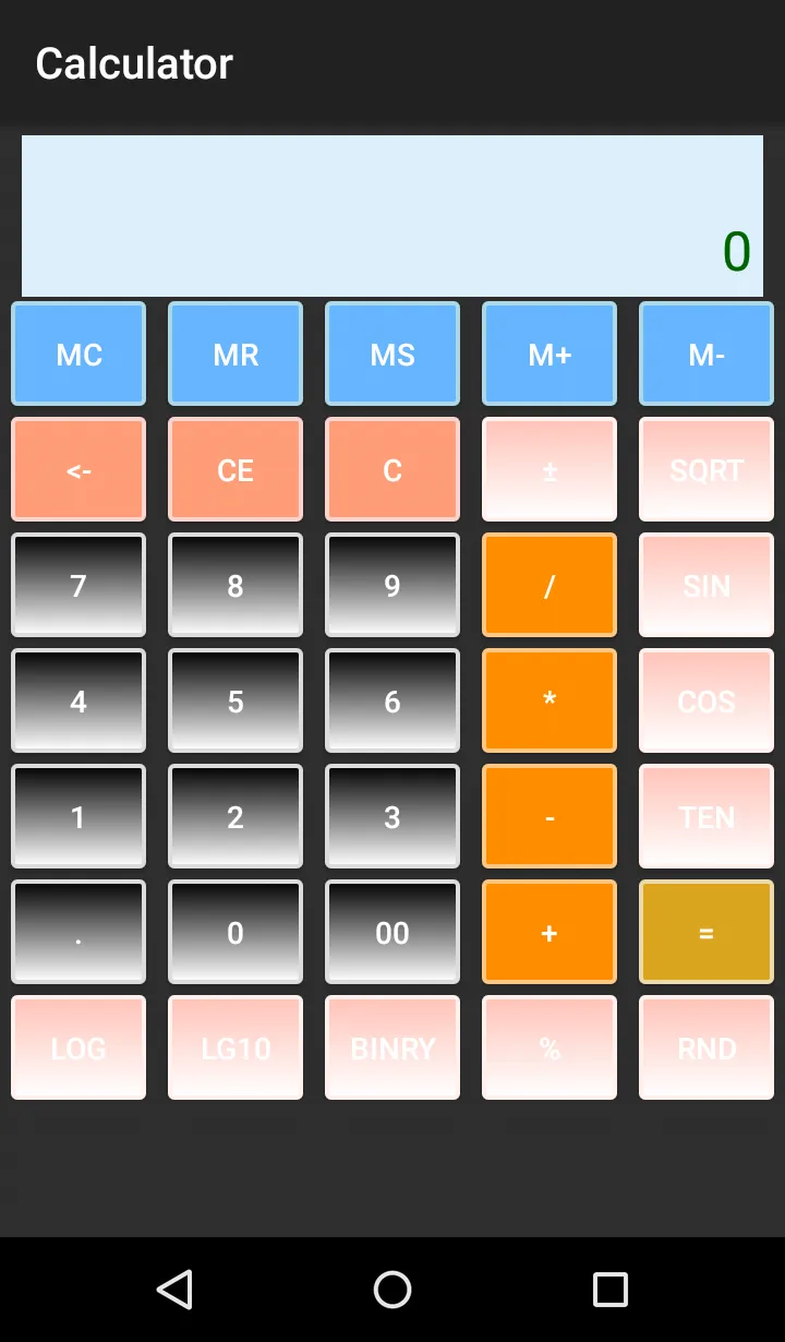 Scientific calculator | Indus Appstore | Screenshot