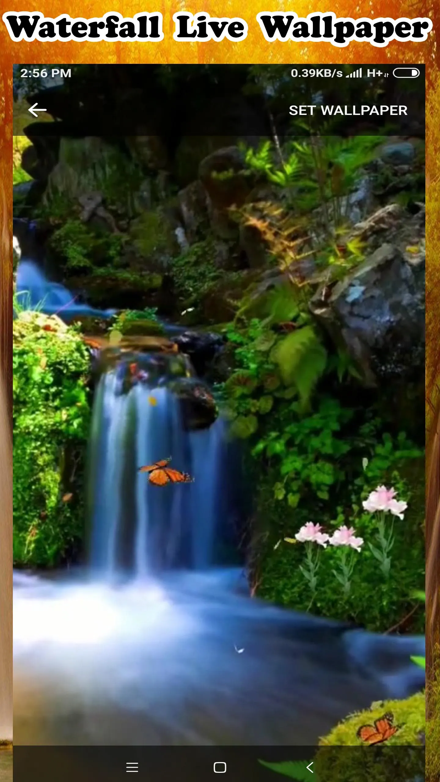 Waterfall Live Wallpaper | Indus Appstore | Screenshot