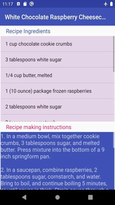 Cook cheese cake | Indus Appstore | Screenshot