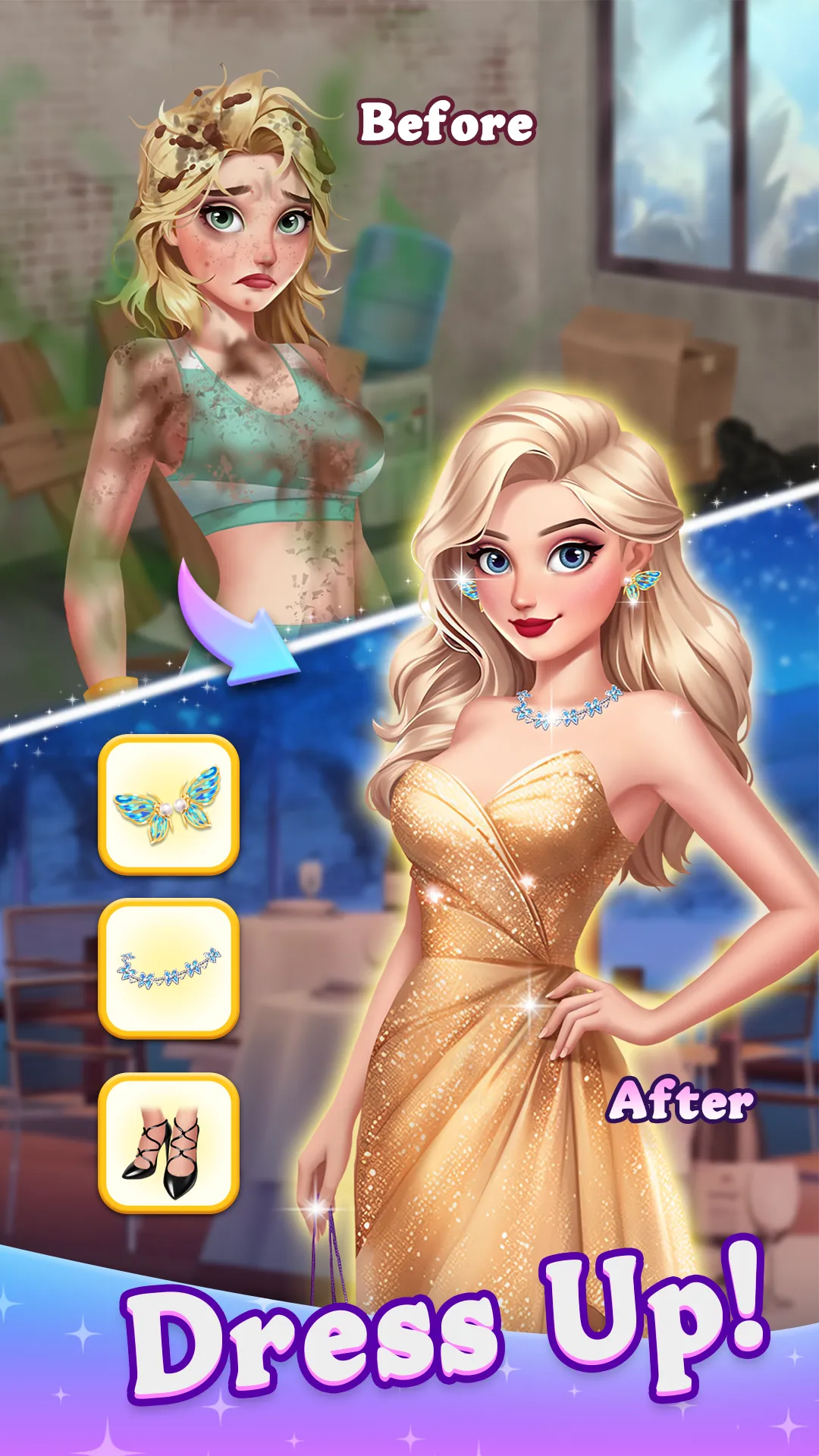 Beauty Blast: Makeover & Story | Indus Appstore | Screenshot