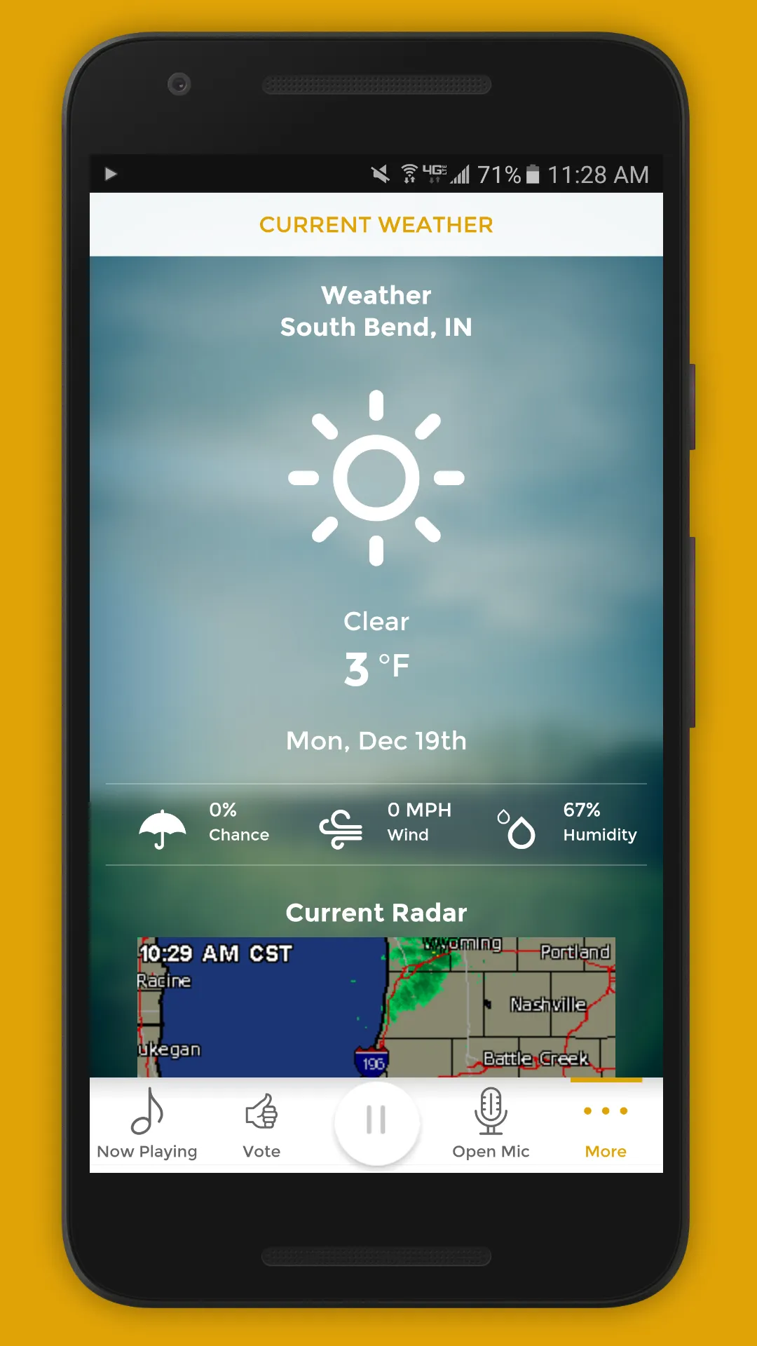 Sunny 101.5 WNSN | Indus Appstore | Screenshot