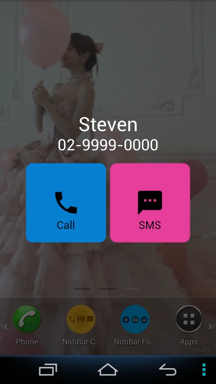 Favorite Contact NotiBar | Indus Appstore | Screenshot