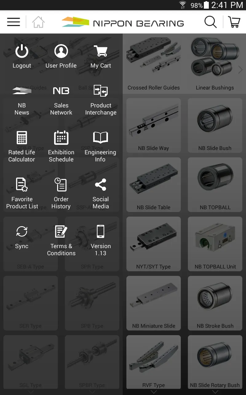 NB Linear Mobile™ | Indus Appstore | Screenshot