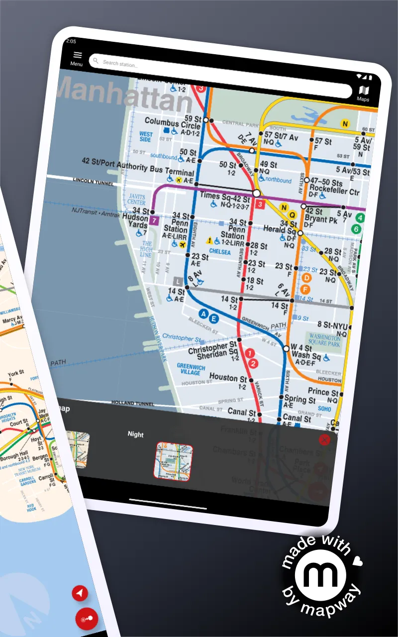 New York Subway – MTA Map NYC | Indus Appstore | Screenshot