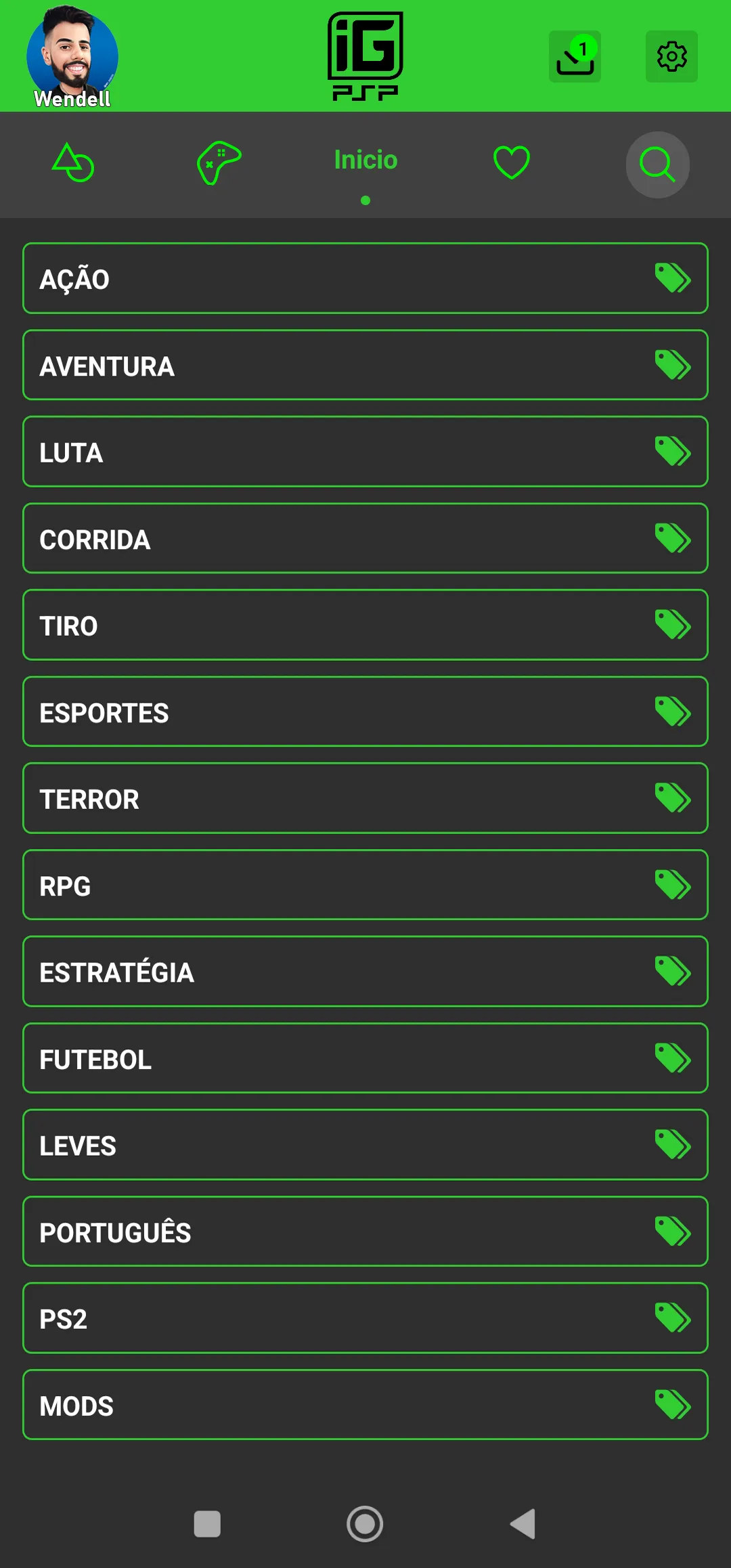 IGAMES PSP | Indus Appstore | Screenshot