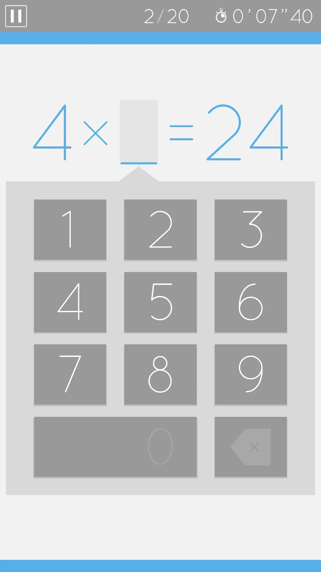 E. Learning Times Tables | Indus Appstore | Screenshot