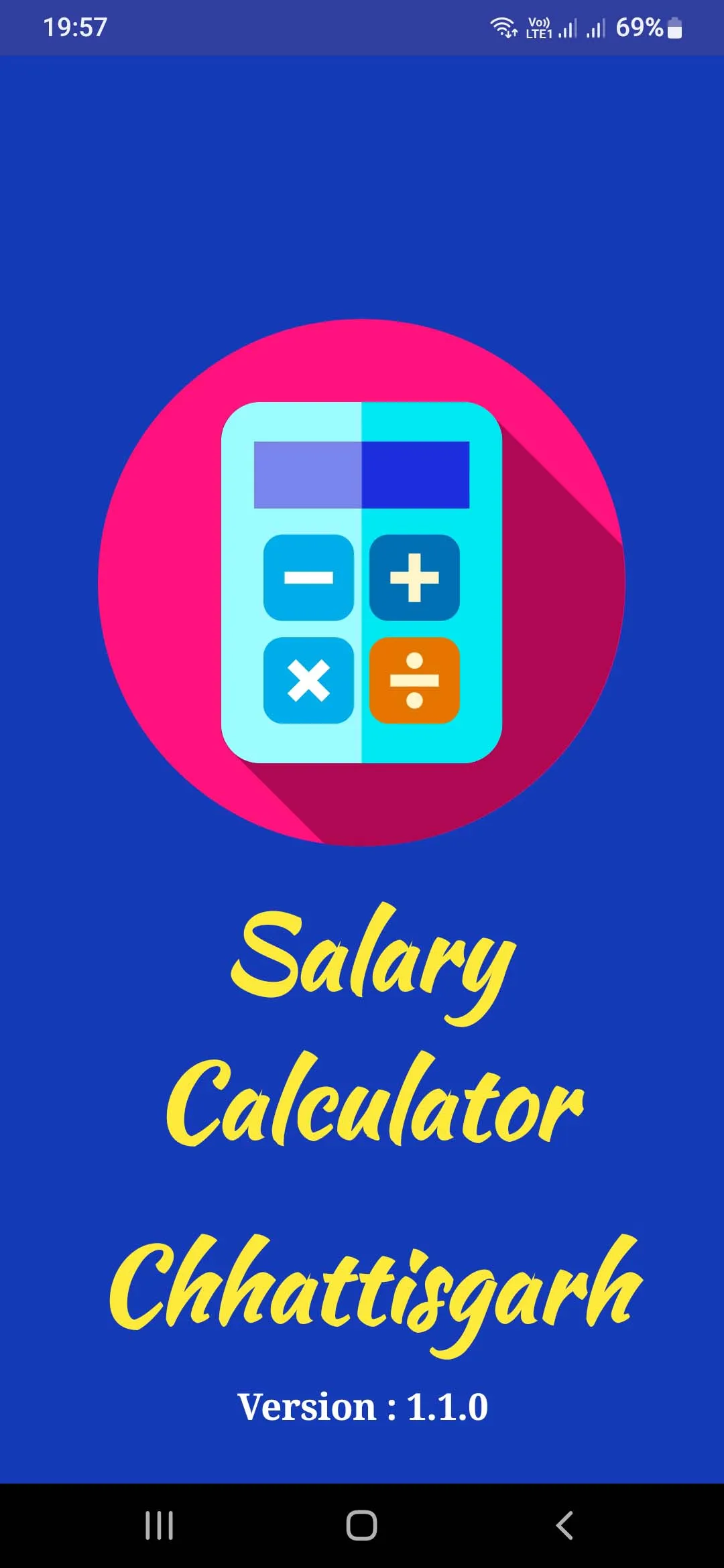 Salary Calculator CG | Indus Appstore | Screenshot