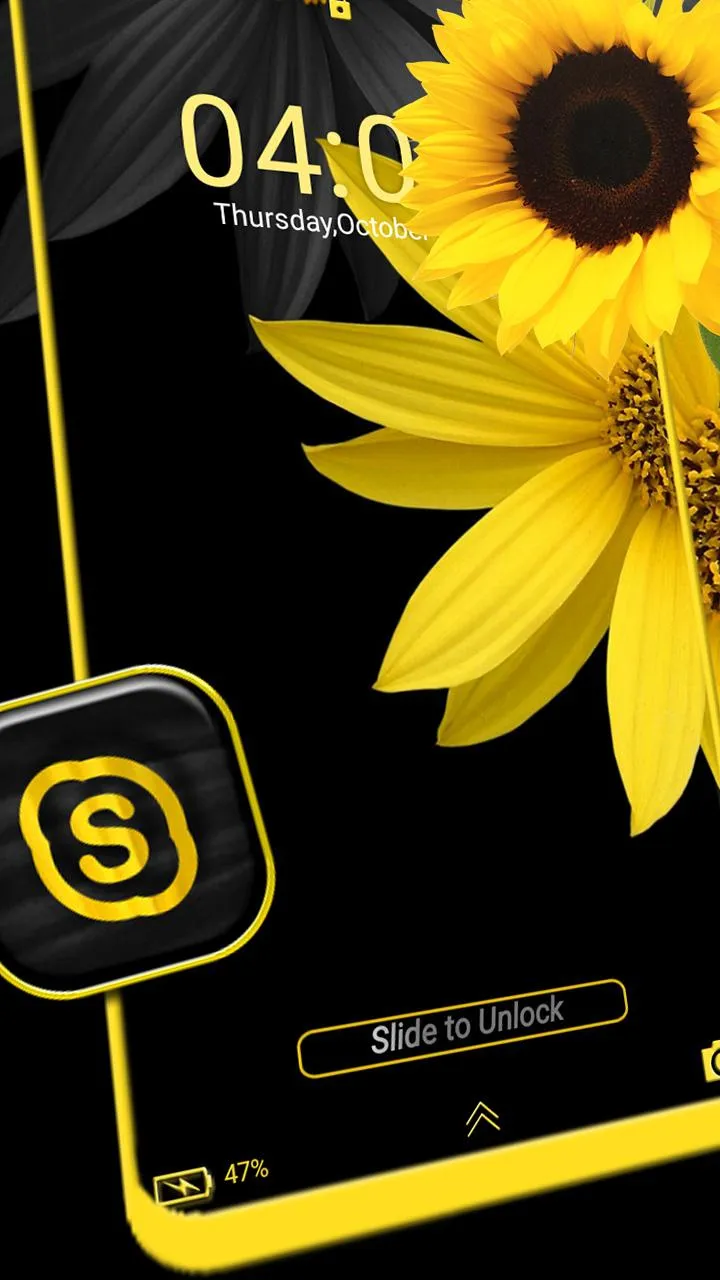 Sunflower Launcher Theme | Indus Appstore | Screenshot