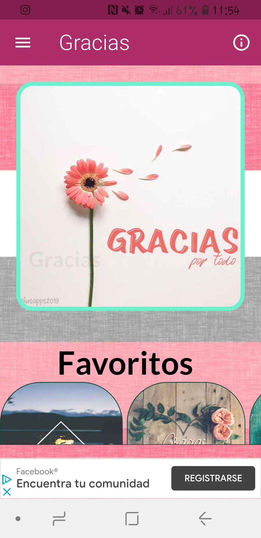 ¡GRACIAS! A TUS SERES QUERIDOS | Indus Appstore | Screenshot