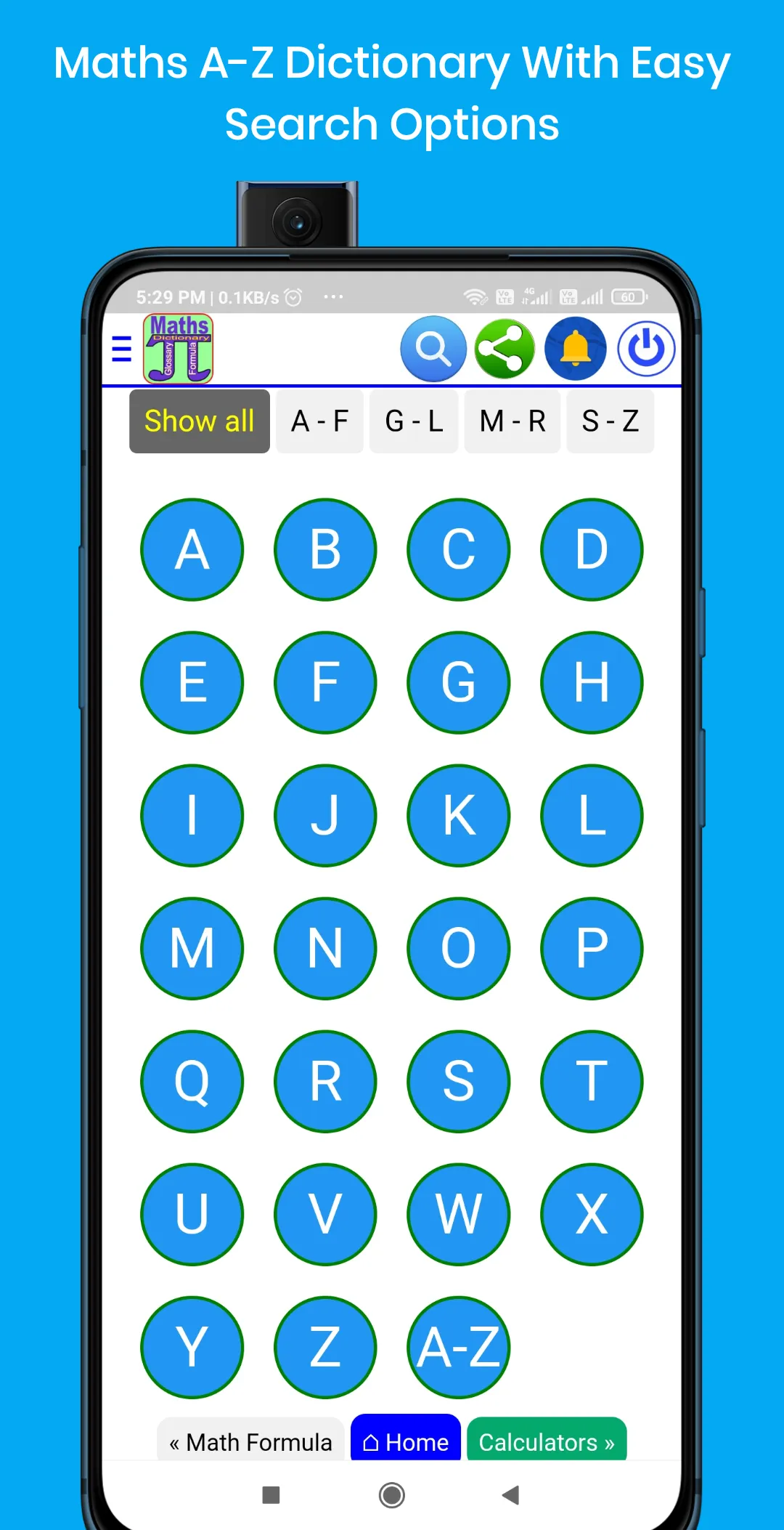 Math Dictionary Formula Solver | Indus Appstore | Screenshot