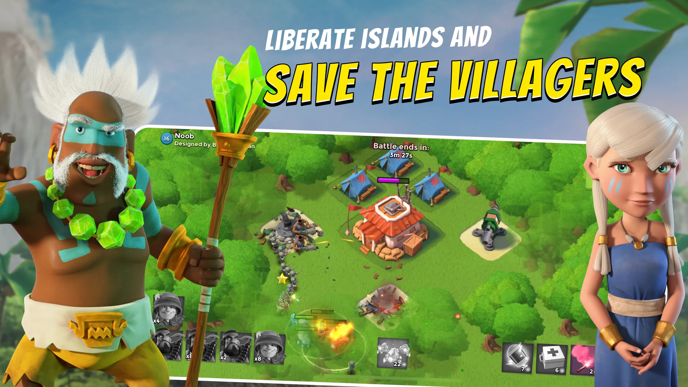 Boom Beach: War Strategy Game | Indus Appstore | Screenshot