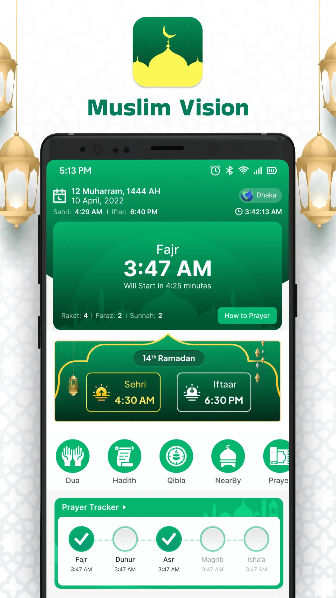 Muslim Vision: Quran, Ramadan | Indus Appstore | Screenshot