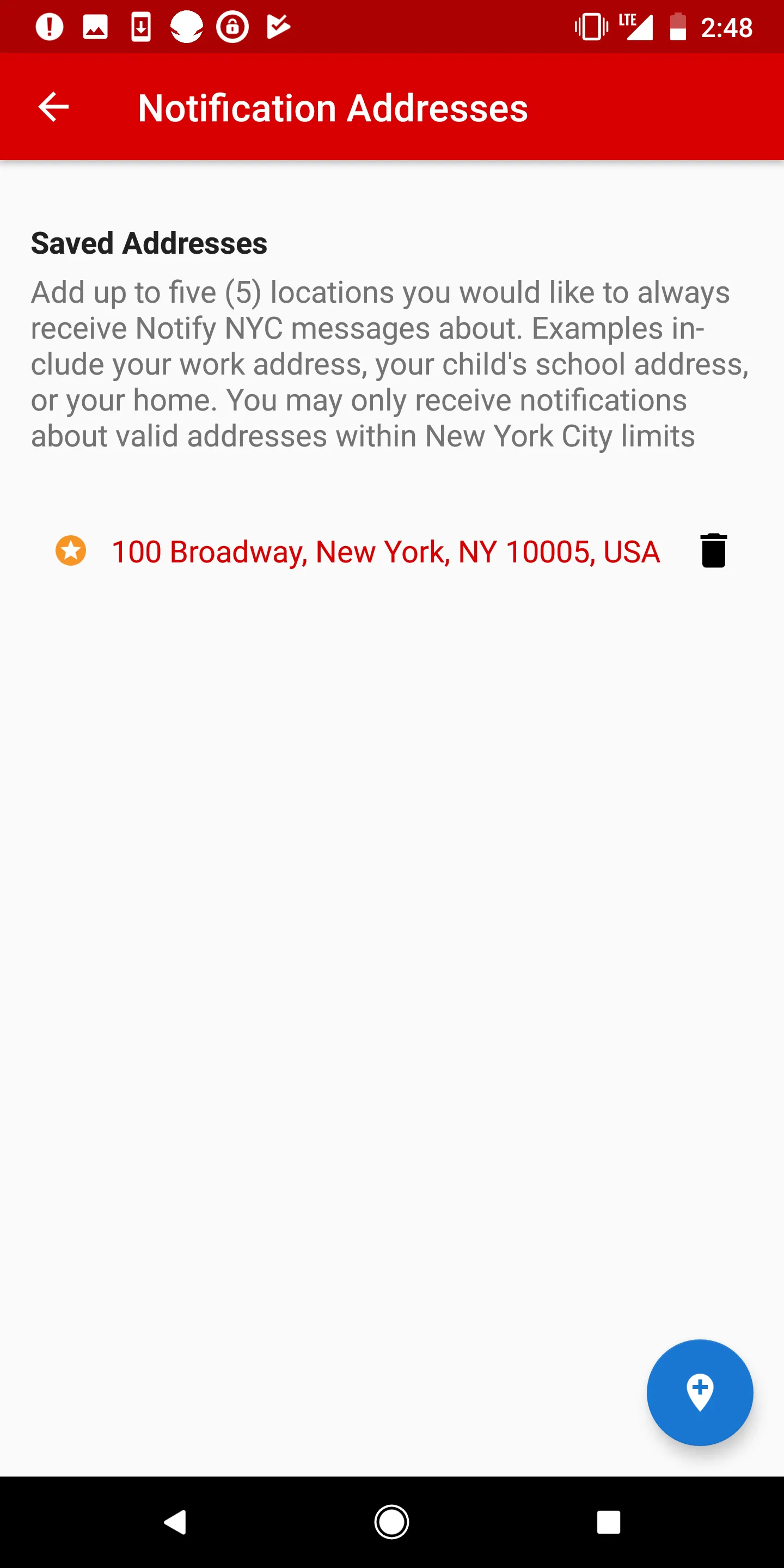 Notify NYC | Indus Appstore | Screenshot