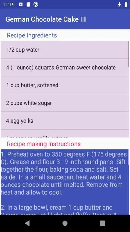 Cook chocolate cake | Indus Appstore | Screenshot