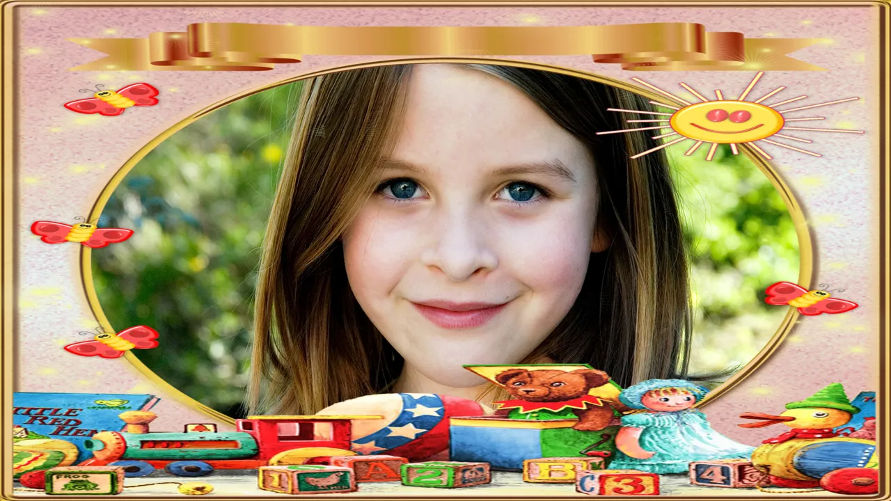 children photo frames montage | Indus Appstore | Screenshot