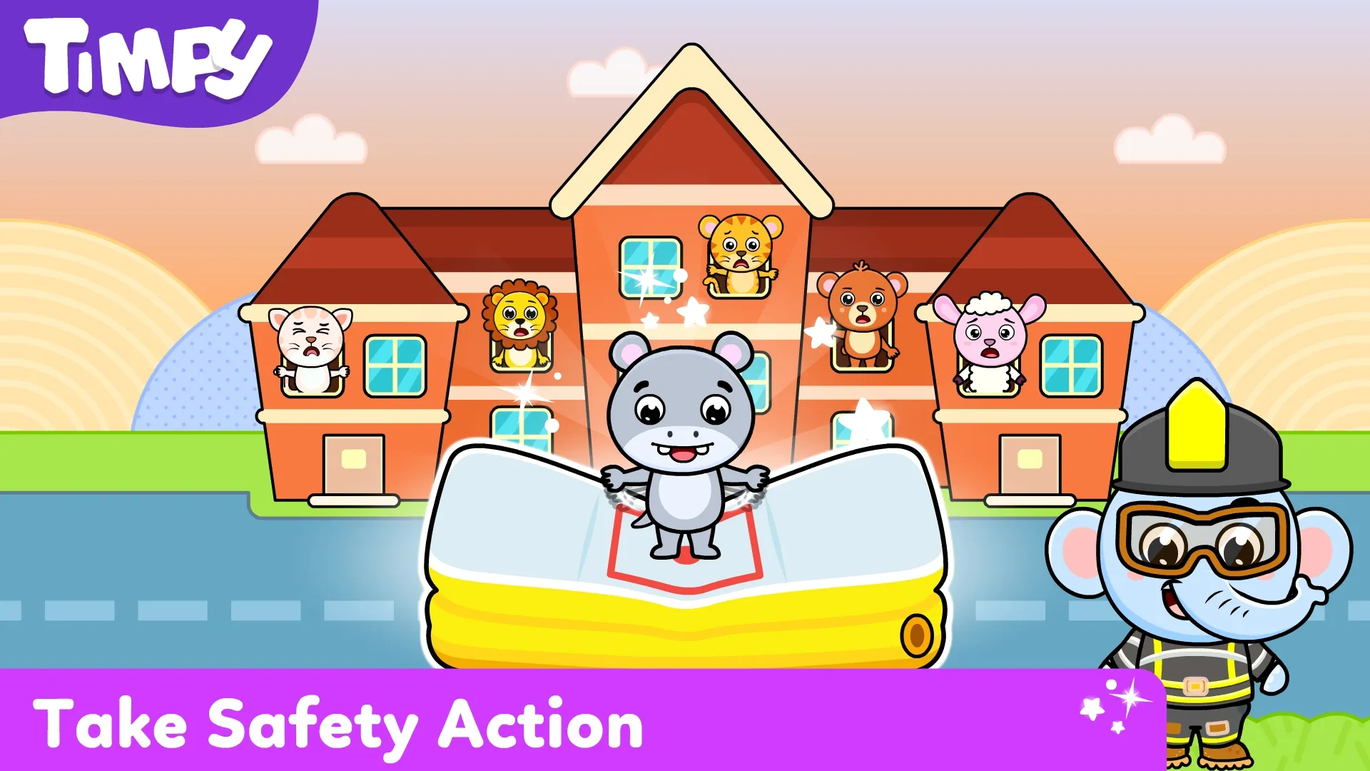 Timpy Kids Firefighter Games | Indus Appstore | Screenshot