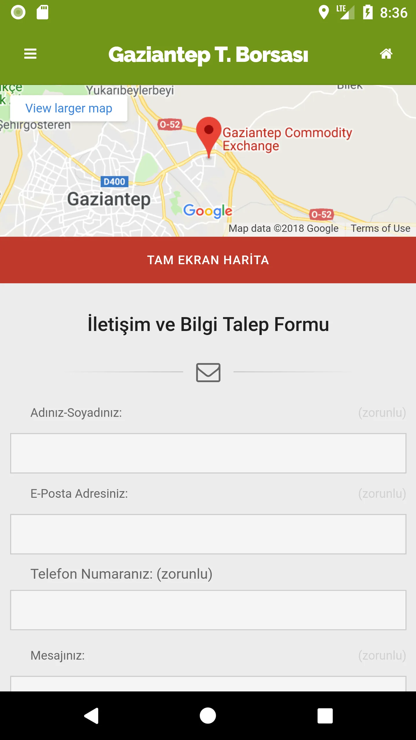 Gaziantep Ticaret Borsası | Indus Appstore | Screenshot