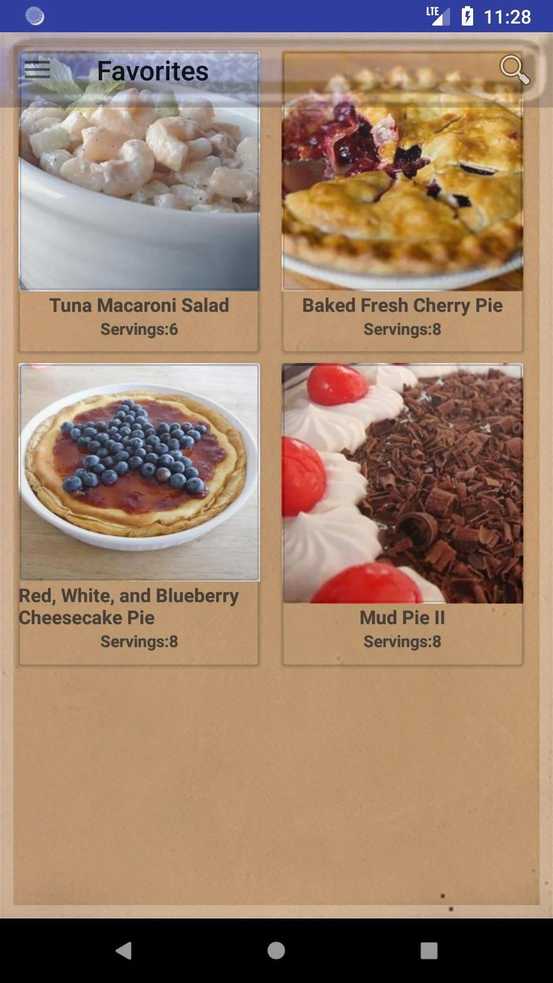 4th of July Recipes | Indus Appstore | Screenshot