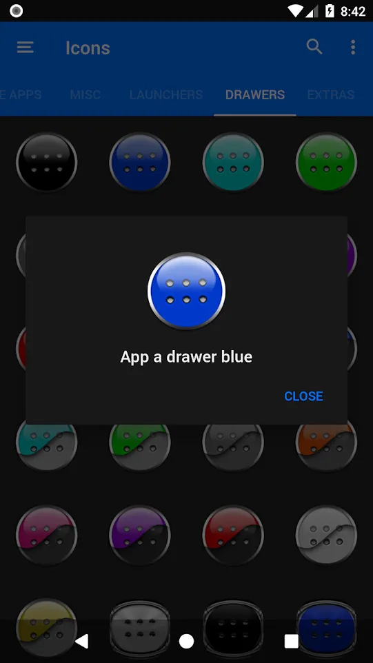 Blue Icon Pack | Indus Appstore | Screenshot