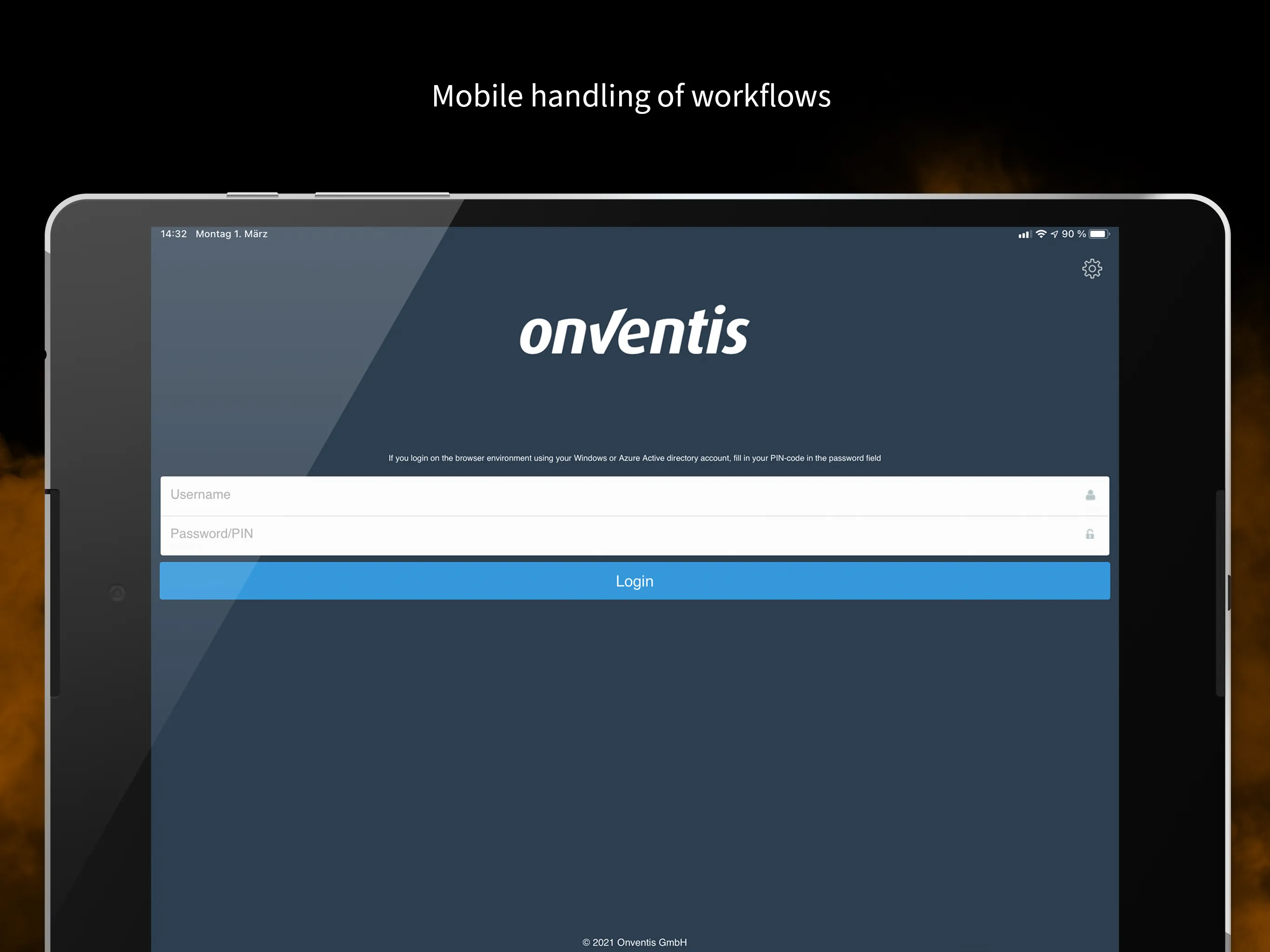 Onventis Workflows | Indus Appstore | Screenshot