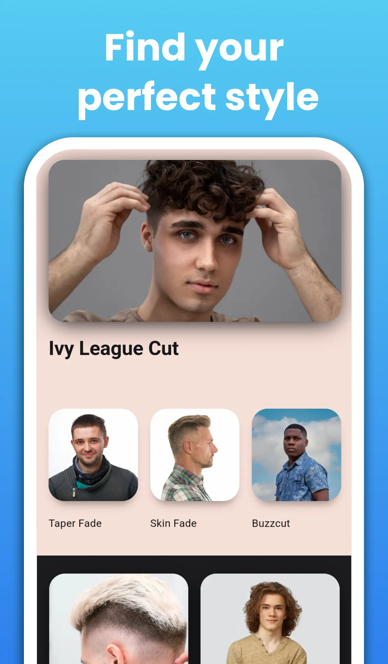 Mens Hairstyles And Haircuts | Indus Appstore | Screenshot