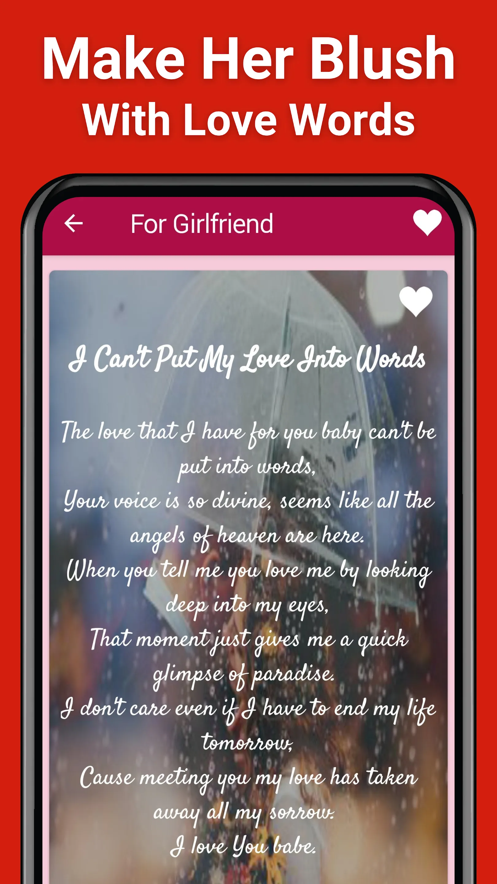 Love Poems for Him & Her | Indus Appstore | Screenshot