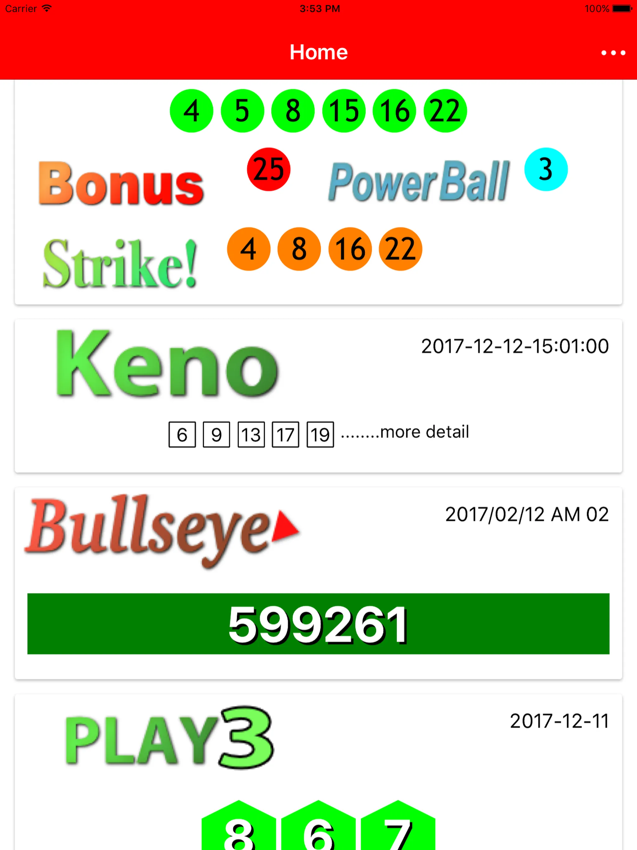 NZ Lotto result tool for Lotto | Indus Appstore | Screenshot