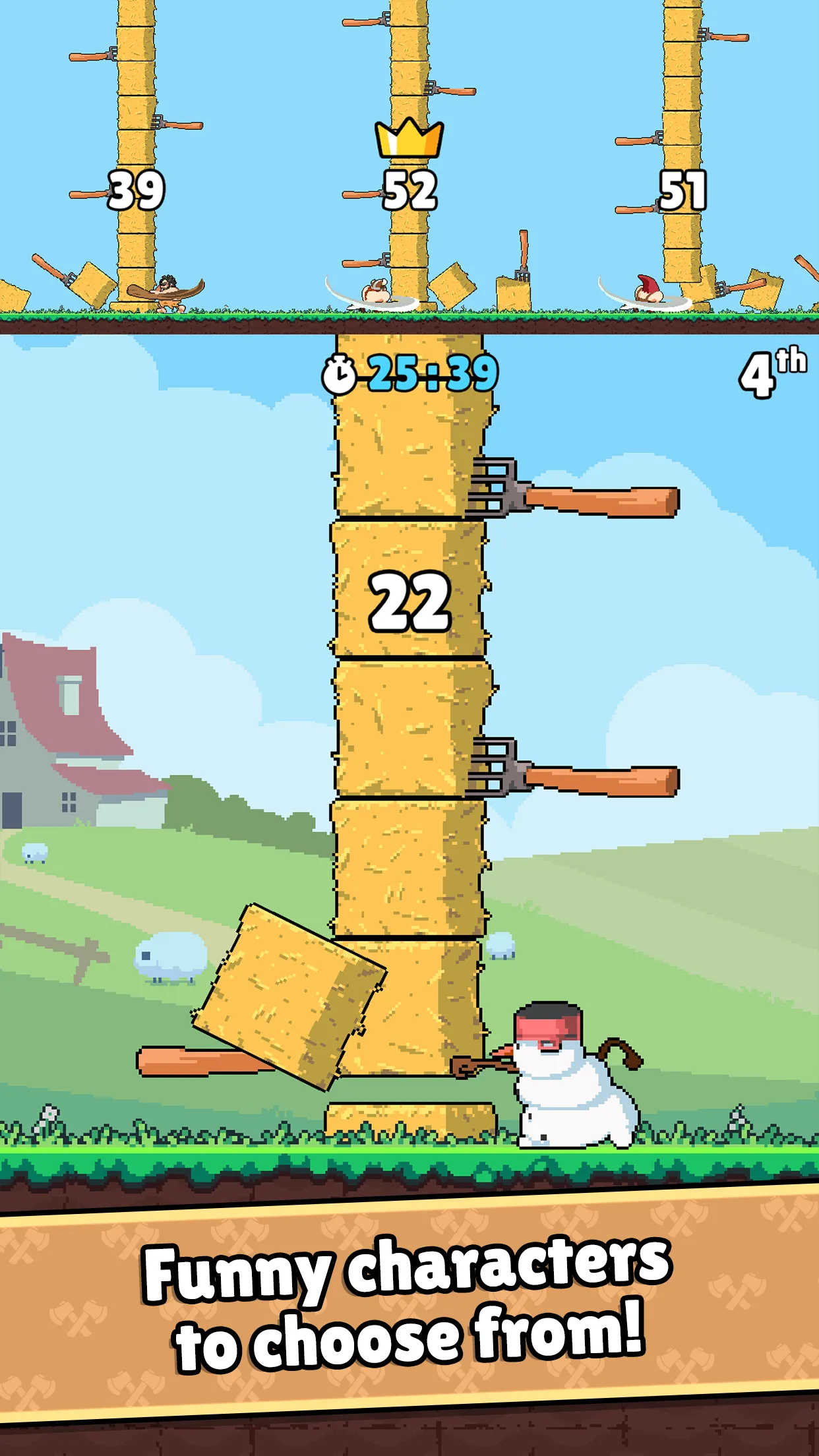 Timberman 2: Lumberjack Online | Indus Appstore | Screenshot