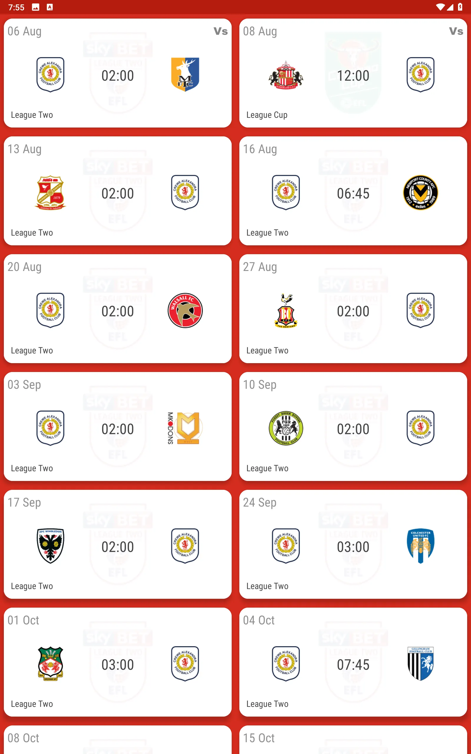 Crewe Alexandra Fan App | Indus Appstore | Screenshot